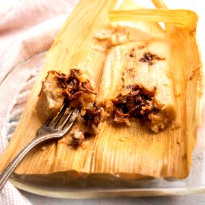 1 Tamale Tamale with Meat
