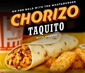 1 taquito (177 g) Chorizo Taquito