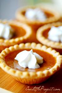 1 Tart Pumpkin Pie (Individual Size or Tart)