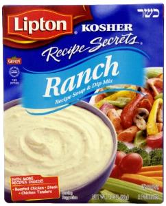 1 tbsp (11 g) Recipe Secrets - Ranch Soup & Dip Mix