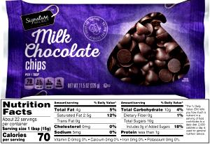 1 tbsp (15 g) Milk Chocolate Chipits