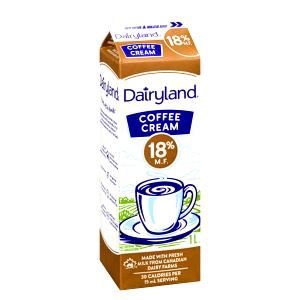 1 tbsp (15 ml) Coffee Cream (18% Fat)