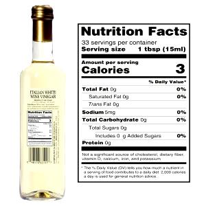 1 tbsp (15 ml) Fine White Wine Vinegar
