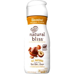 1 tbsp (15 ml) Natural Bliss Hazelnut Coffee Creamer