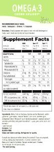 1 tbsp (15 ml) Omega 3 Creme Delight