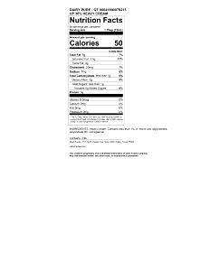 1 tbsp (15 ml) Pasteurized Manufacturing Cream