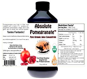 1 tbsp (15 ml) Pomegranate Juice