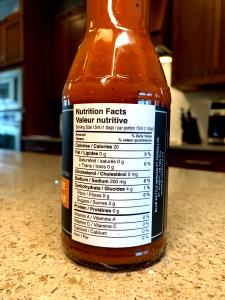 1 tbsp (15 ml) Spicy Mango Marinade