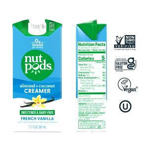 1 tbsp (15 ml) Vanilla Nut Coffee Creamer