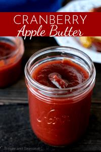 1 tbsp (16 g) Cranberry Apple Butter