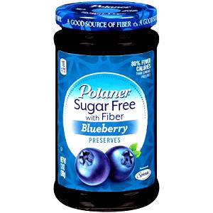 1 tbsp (17 g) Sugar Free Blueberry Preserves with Fiber