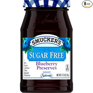 1 tbsp (17 g) Sugar Free Blueberry Preserves