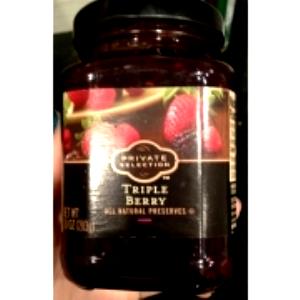 1 tbsp (19 g) Private Selection Triple Berry Preserves