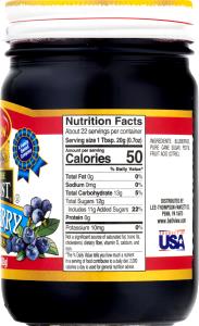 1 tbsp (20 g) Blueberry Preserves