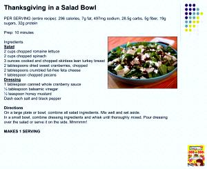 1 tbsp (5 g) Salad Blend Cheese