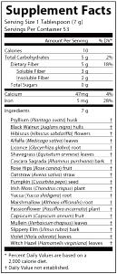 1 tbsp (7 g) Herbal Fiberblend