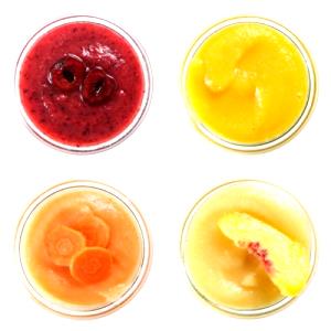 1 Tbsp Baby Food Applesauce with Cherries