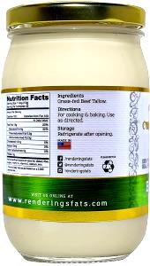 1 Tbsp Beef Tallow (Fat)