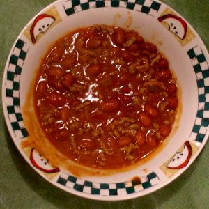 1 Tbsp Chili W/Beans, Canned