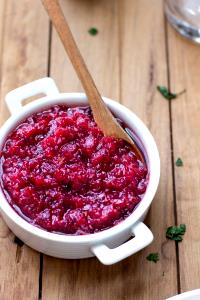 1 Tbsp Cranberry Sauce