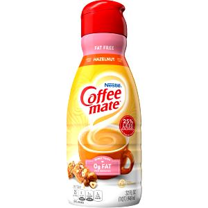 1 Tbsp Creamer, Hazelnut, Fat Free, Liquid, Non Dairy
