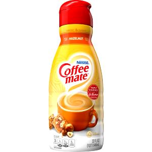1 Tbsp Creamer, Hazelnut, Liquid, Non Dairy