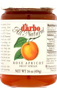 1 Tbsp Fancy Fruit, Apicot Spread