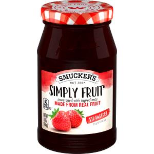 1 Tbsp Fruit Spread, Simply Strawberry