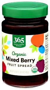 1 Tbsp Fruit Spreads, Mixed Berry