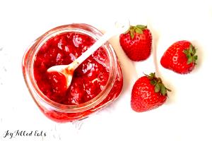 1 Tbsp Gourmet Jam Duet - Strawberry, Low Carb