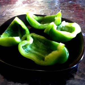 1 Tbsp Green Pepper, Boiled, No Added Salt (Bell)
