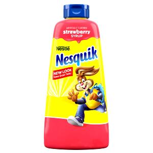 1 Tbsp Nesquick Syrup Strawberry