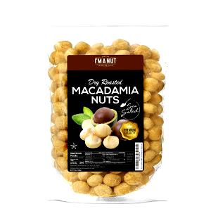1 Tbsp Oil Roasted Macadamia Nuts (with Peanuts, Without Salt Added)