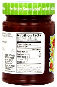 1 tbsp Organic Strawberry Fruit Spread