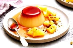1 Tbsp Pineapple Pudding, Strained