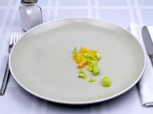 1 Tbsp Red Sweet Peppers (with Salt, Drained, Cooked, Boiled)