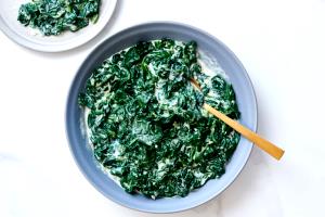 1 Tbsp Spinach, Creamed, Strained