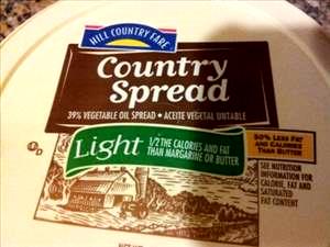1 Tbsp Vegetable Oil-Butter Spread (Reduced Calorie, Tub, Salted)