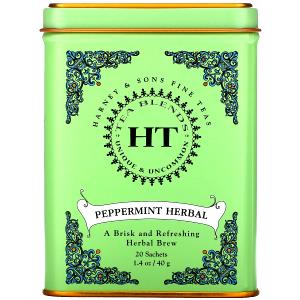 1 tea bag (1.4 g) Peppermint Herbal Tea