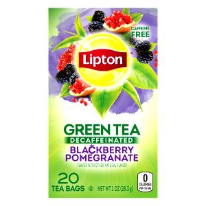 1 tea bag (2 g) Blackberry Pomegranate Green Tea
