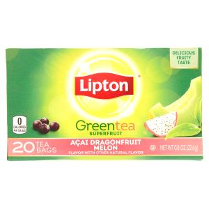 1 tea bag (2 g) Dragon Fruit Melon Green Tea
