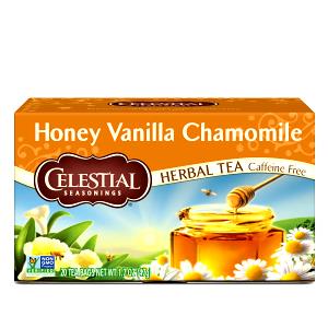 1 tea bag (2 g) Honey Vanilla Chamomile Herbal Tea