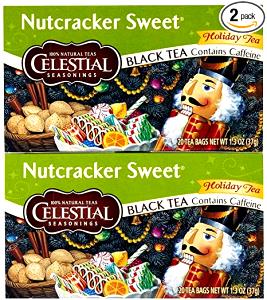 1 tea bag (2 g) Nutcracker Sweet Black Tea