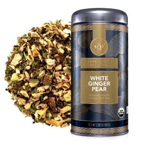 1 tea bag (2 g) Organic Ginger Pear White Tea