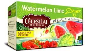 1 tea bag (2 g) Watermelon Lime Zinger Tea