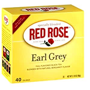 1 tea bag (2.27 g) Red Rose Specialty Selections Earl Grey Tea Bags