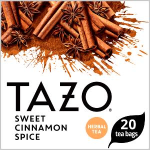 1 tea bag (2.3 g) Sweet Cinnamon Spice Herbal Tea