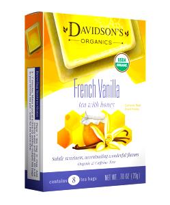 1 tea bag (8 oz) French Vanilla Tea