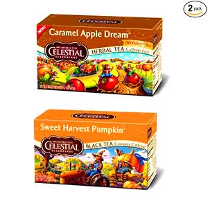 1 tea bag (8 oz) Sweet Harvest Pumpkin Tea