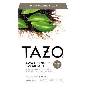 1 tea bag Awake Black Tea